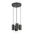 SLV Asto Aluminium Czarny | Nadaje Się Do 4x GU10