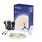 Noxion Taśma LED Naga 5 Metr Kompletny zestaw - Smart Wifi - 24V - 320LEDs/m - COB - 8W/m - 965 Światło Dzienne | 8mm - IP20 - Najlepsze Renderowanie Kolorów