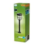 Philips Solar Radii Pedestal lamp Metal Czarny 1.3W 250lm - 830 Ciepła Biel | IP44 - Czujnik Światła
